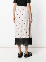 Thumbnail for your product : McQ swallow print skirt