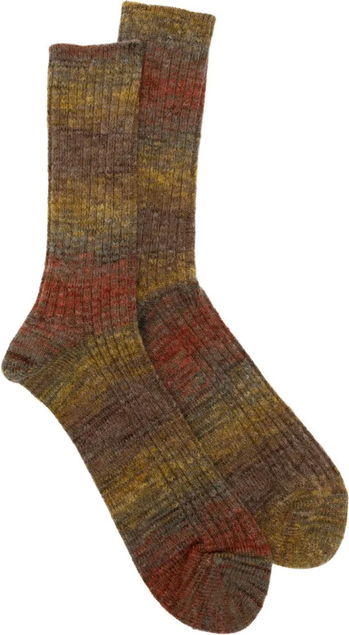 Anonymous Ism Splash-Pattern Socks