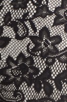 Thumbnail for your product : Betsey Johnson Lace Panel Fit & Flare Sweater Dress
