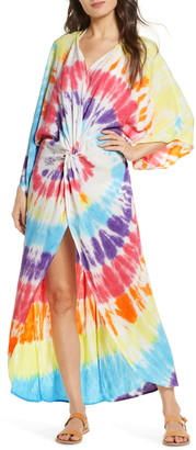 Surf.Gypsy Tie Dye Twist Cover-Up Dress
