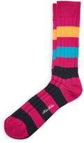 Thumbnail for your product : Brooks Brothers Cotton Stripe Socks