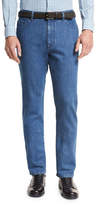 Thumbnail for your product : Ermenegildo Zegna Japanese Denim Straight-Leg Jeans, Medium Blue
