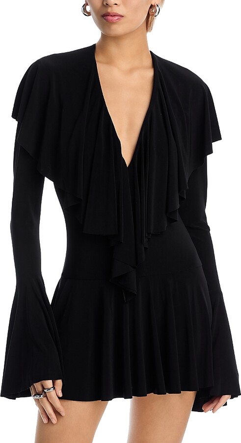 Norma Kamali Bodysuit Mini Dress