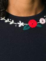 Thumbnail for your product : A.P.C. embroidered neckline jumper