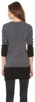 Thumbnail for your product : DKNY Crew Neck Sweater Tunic