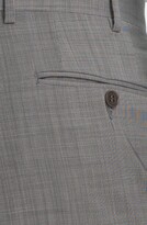 Thumbnail for your product : Canali Flat Front Classic Fit Wool Dress Pants