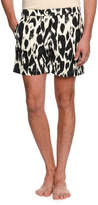 Thumbnail for your product : Tom Ford Graphic-Print Swim Trunks