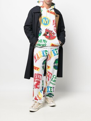 Market Call My Lawyer graphic-print joggers