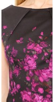Thumbnail for your product : Lela Rose Cap Sleeve Drop Waist Dress