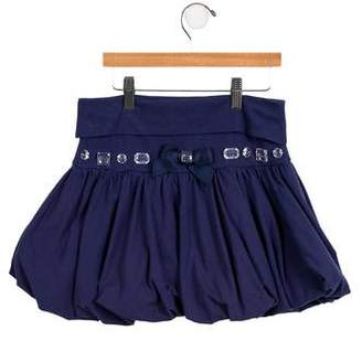 MonnaLisa Girls' Jewel-Embellished Bubble Skirt w/ Tags