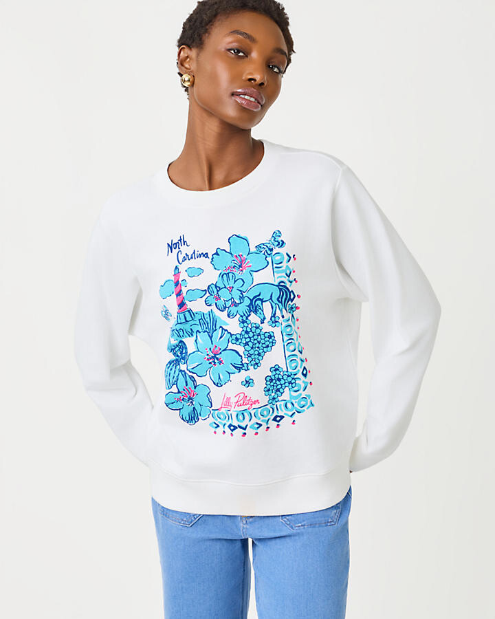 Lilly Pulitzer Ballad Cotton Sweatshirt