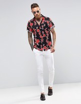 Thumbnail for your product : ASOS Super Skinny Fit Suit Pants In White
