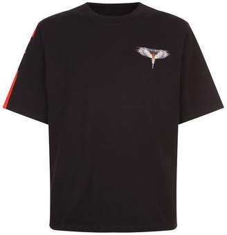 Marcelo Burlon County of Milan Wings Barcode T-Shirt