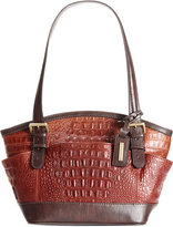 Thumbnail for your product : Tignanello Classic Beauty Leather Croco Dome Shopper