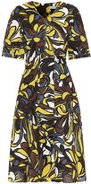 Thumbnail for your product : S Max Mara Joy linen and cotton midi dress