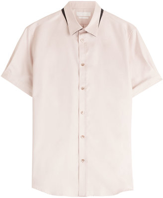 Alexander McQueen Short Sleeved Cotton Shirt