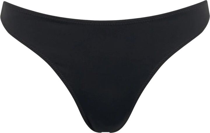 MC2 Saint Barth Woman Black Cheeky Swim Briefs Naomi