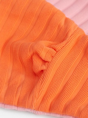 Solid & Striped The Annabelle Reversible Bandeau Bikini Top - Orange Multi
