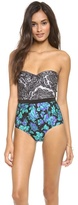Thumbnail for your product : Zimmermann Filigree Stud One Piece Swimsuit