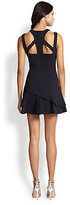 Thumbnail for your product : Jay Godfrey Crepe Cutout Dress
