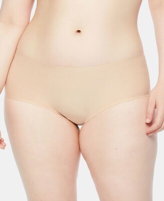 Chantelle Women's Plus Size Soft Stretch One Size Full Hipster Underwear 1134, Online Only