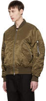 Thumbnail for your product : Acne Studios Green Makio Bomber Jacket