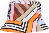 Thumbnail for your product : Burberry Silk Montage Print Bucket Hat