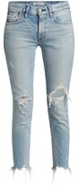 Thumbnail for your product : Moussy Vintage Altawoods Distressed Skinny Jeans