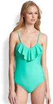 Thumbnail for your product : Shoshanna One-Piece Ruffle Swimsuit