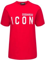 Thumbnail for your product : DSQUARED2 Icon & Logo Printed Jersey T-shirt