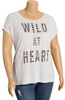 Thumbnail for your product : Old Navy Women's Plus Lightweight Graphic Tees