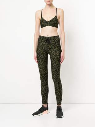 The Upside leopard print sports bra