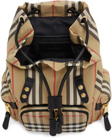 Thumbnail for your product : Burberry Beige Small Vintage Check Rucksack
