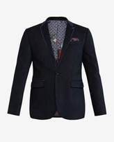 Thumbnail for your product : Ted Baker ERNEST Cotton pin dot blazer