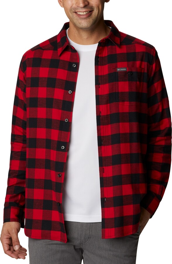 Columbia Men's Cornell Woods Big & Tall Plaid Flannel Shirt ShopStyle