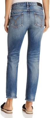 Calvin Klein Jeans Slim Boyfriend Jeans in Indigo Hazard