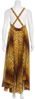 Michael Kors Silk Maxi Dress