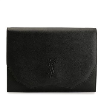 Yves Saint Laurent Pre Owned embossed Monogram clutch