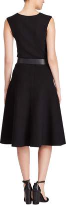 Ralph Lauren Sleeveless Fit-and-Flare Dress