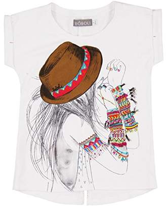 boboli Stretch Knit t-Shirt for Girl