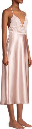 In Bloom Eliza Satin & Lace Gown