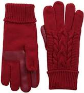 Thumbnail for your product : Isotoner Women’s Solid Triple Cable Knit smarTouch Gloves