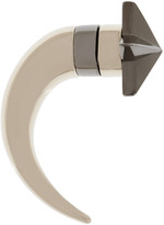 Thumbnail for your product : Givenchy Small Shark Star gold-tone and gunmetal-tone earring