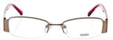 Thumbnail for your product : Fendi Embellished Half-Rim Eyeglasses w/ Tags