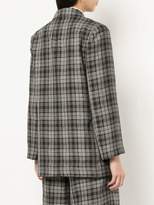 Thumbnail for your product : CITYSHOP plaid double breasted blazer