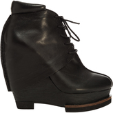 Thumbnail for your product : Max Studio Axis - Leather Wedge Oxford Booties