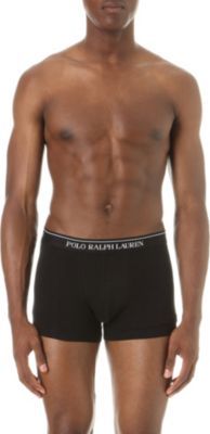 Polo Ralph Lauren Pack of three stretch-cotton trunks