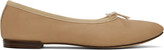 Thumbnail for your product : Repetto SSENSE Exclusive Beige Lucien Ballerina Flats