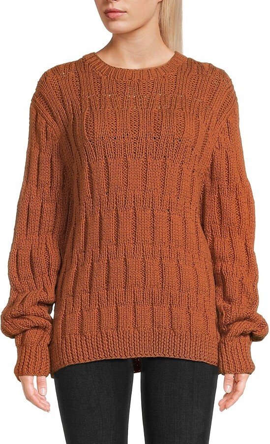 Tide Stitch Cotton & & Wool Sweater