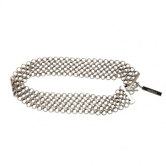 Chanel Silver Chain Belts